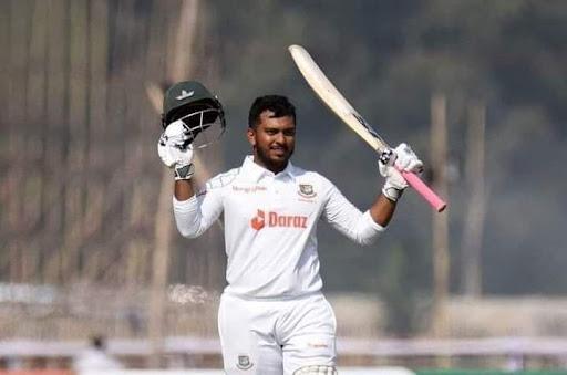Zakir made a record by scoring a century in his debut Test